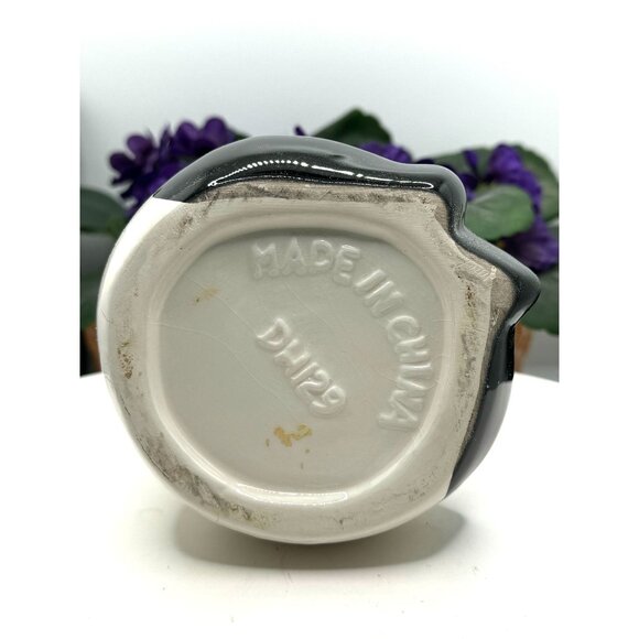 Ceramic Tiki Mug Panda Bear With Bamboo Design 8" Tall - Picture 3 of 6